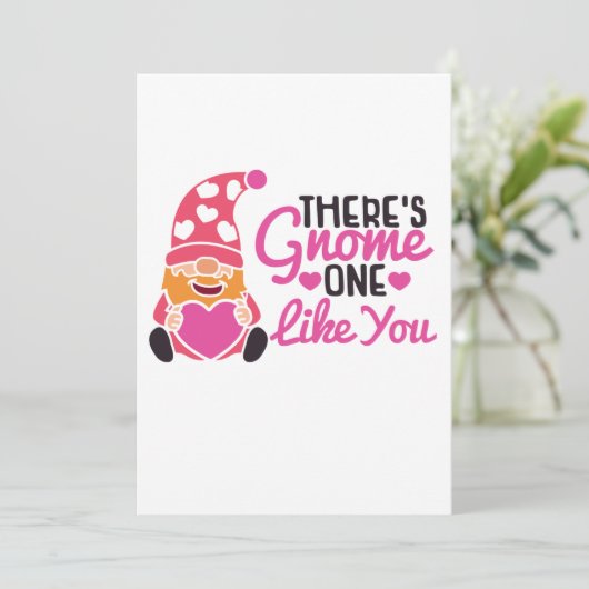 Kute Valentijn Gezegden - Sweet Love Gifts V-Day T Feestdagenkaart (Staand voorkant)