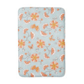 Kute  ventilatorvlinderpatroonpatroon badmat (Voorkant Verticaal)