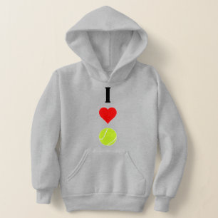 Kute verticale I Love/Heart Tennis Girls Sports