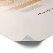 Kute Victoriaans Bathtub en roze wit Poster (Hoek)