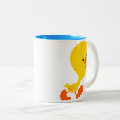 Kute Waling Cartoon Ducking Mok (Voorkant rechts)