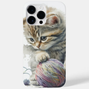 KUTE WATERVERF KITTEN MET BAL VAN GARENS Case-Mate iPhone 14 PRO MAX HOESJE