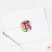Kute Waterverf Macaron Abstracte Klassieke Sticker (Envelop)