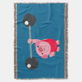 Kute WeightCartoon Pig Deken (Voorkant Verticaal)