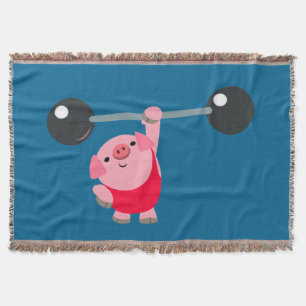 Kute WeightCartoon Pig Deken