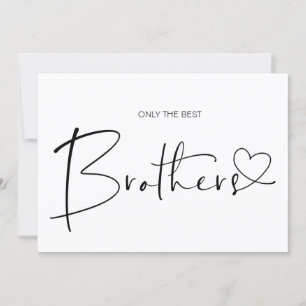 Kute zwangerschap onthullen Brother We verwachten  Kaart