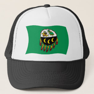 Kutenai Stam Vlag Hoed Trucker Pet