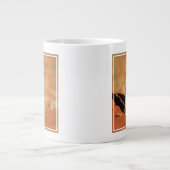 Kutest Baby Animals | 3 Meerkat Extra Grote Beker (Voorkant)