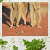 Kutest Baby Animals | 3 Meerkat Theedoek (Gevouwen)