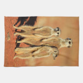 Kutest Baby Animals | 3 Meerkat Theedoek (Horizontaal)