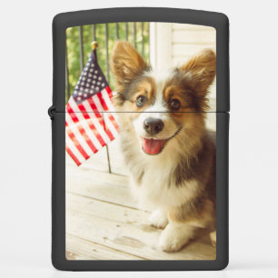 Kutest Baby Animals Amerikaanse vlag Corgi