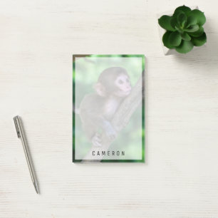 Kutest Baby Animals   Baby aap Post-it® Notes