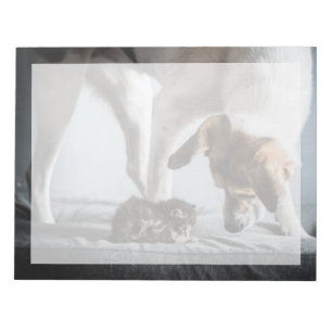 Kutest Baby Animals Baby Kitten en Dog Notitieblok