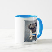 Kutest Baby Animals | Baby Pug Mok (Voorkant rechts)