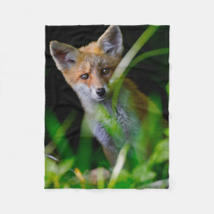 Kutest Baby Animals Baby Red Fox Fleece Deken