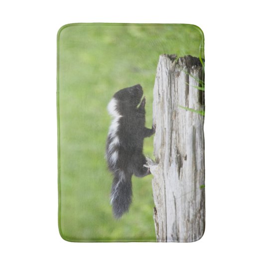 Kutest Baby Animals | Baby Skunk Badmat (Voorkant Verticaal)