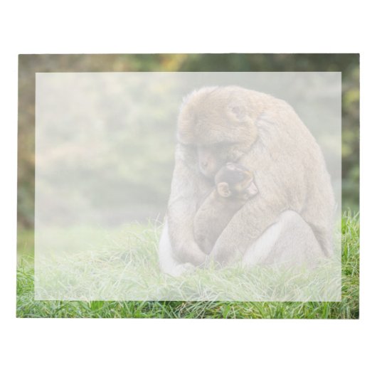 Kutest Baby Animals | Barbary Macaque Notitieblok (Voorkant)