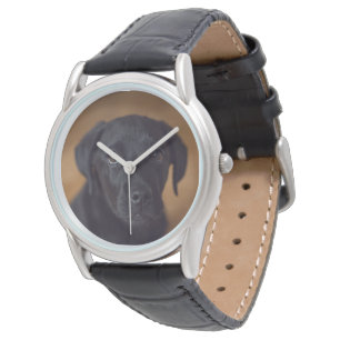 Kutest Baby Animals Black Labrador Puppy Horloge