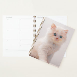 Kutest Baby Animals   Blue Eye Kitten Planner