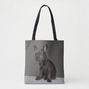 Kutest Baby Animals   Blue French Bulldog Puppy Draagtas