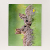Kutest Baby Animals | Bunny Kiss Legpuzzel (Verticaal)