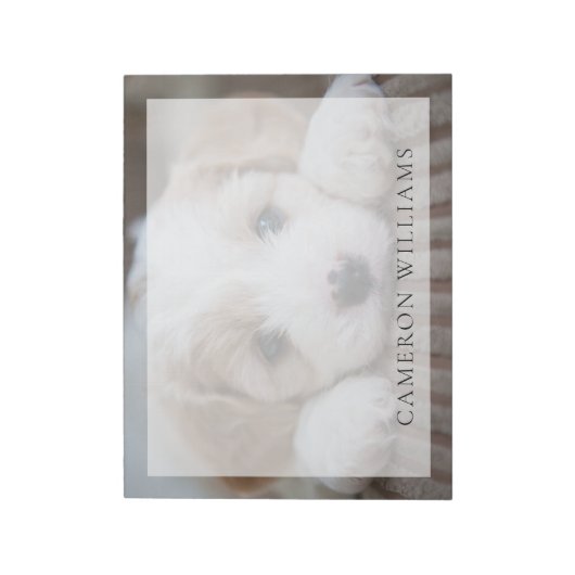 Kutest Baby Animals | Cavashon Puppy Notitieblok (Gedraaid)