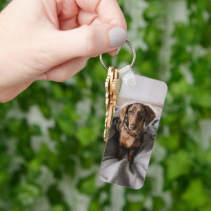 Kutest Baby Animals Chocolade Dapple Dachshund Sleutelhanger