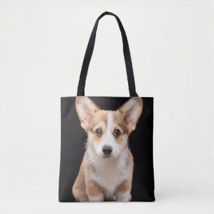 Kutest Baby Animals Corgi Puppy Standing Tall Draagtas