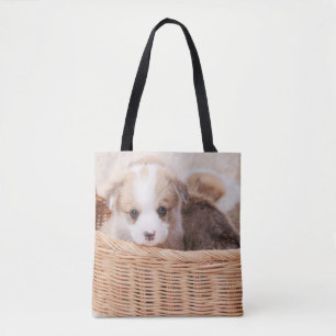 Kutest Baby Animals Corgi Tiny Puppy Draagtas