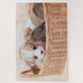 Kutest Baby Animals | Corgi Tiny Puppy Legpuzzel (Verticaal)