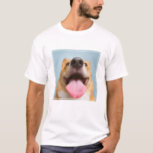 Kutest Baby Animals   Corgi Tongue T-shirt