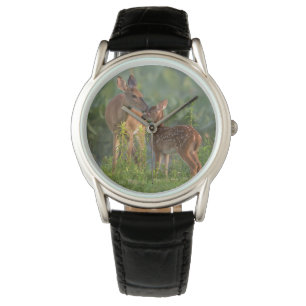 Kutest Baby Animals   Deer en Baby Horloge