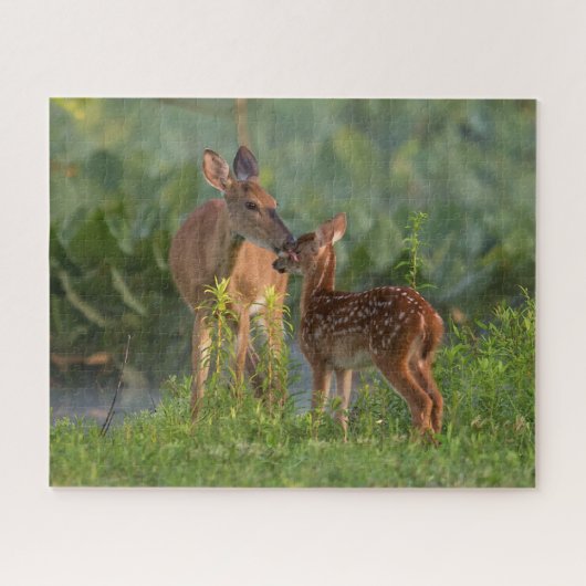 Kutest Baby Animals | Deer en Baby Legpuzzel (Horizontaal)
