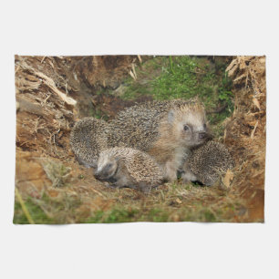 Kutest Baby Animals Eelfamilie Theedoek