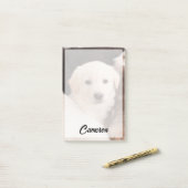 Kutest Baby Animals | Een klapstapel Puppies Post-it® Notes (Op bureau)