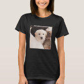 Kutest Baby Animals | Een klapstapel Puppies T-shirt (Voorkant)