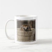 Kutest Baby Animals | Egel in een mand Koffiemok (Links)