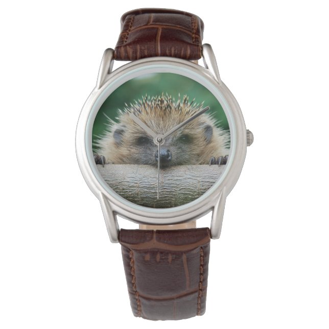 Kutest Baby Animals | Egel Smile Horloge (Voorkant)