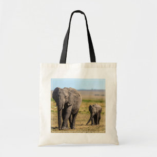 Kutest Baby Animals Elephant Moeder & Baby Tote Bag