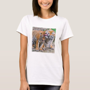 Kutest Baby Animals   Familie Siberië Tiger T-shirt
