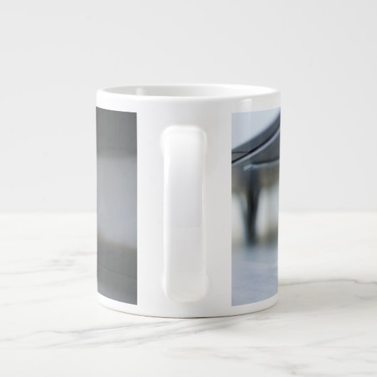 Kutest Baby Animals | Fluffy Oranje Kitten Extra Grote Beker (Achterkant)