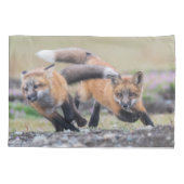 Kutest Baby Animals | Fox-jongen bij afspelen Kussensloop (Achterkant)