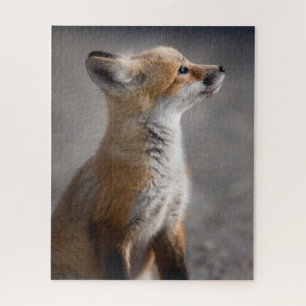 Kutest Baby Animals Fox Portret Baby Legpuzzel
