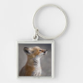 Kutest Baby Animals | Fox Portret Baby Sleutelhanger (Voorkant)