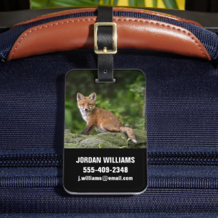 Kutest Baby Animals   Foxy Smile Bagagelabel
