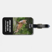 Kutest Baby Animals | Foxy Smile Bagagelabel (Achterkant horizontaal)