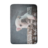 Kutest Baby Animals | Franse Bulldog Badmat (Voorkant Verticaal)