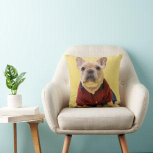 Kutest Baby Animals Franse Bulldog Dpress Kussen