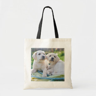 Kutest Baby Animals   Gele labrador Retrievers Tote Bag