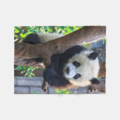 Kutest Baby Animals | Giant Panda Cub Fleece Deken (Voorkant (Horizontaal))